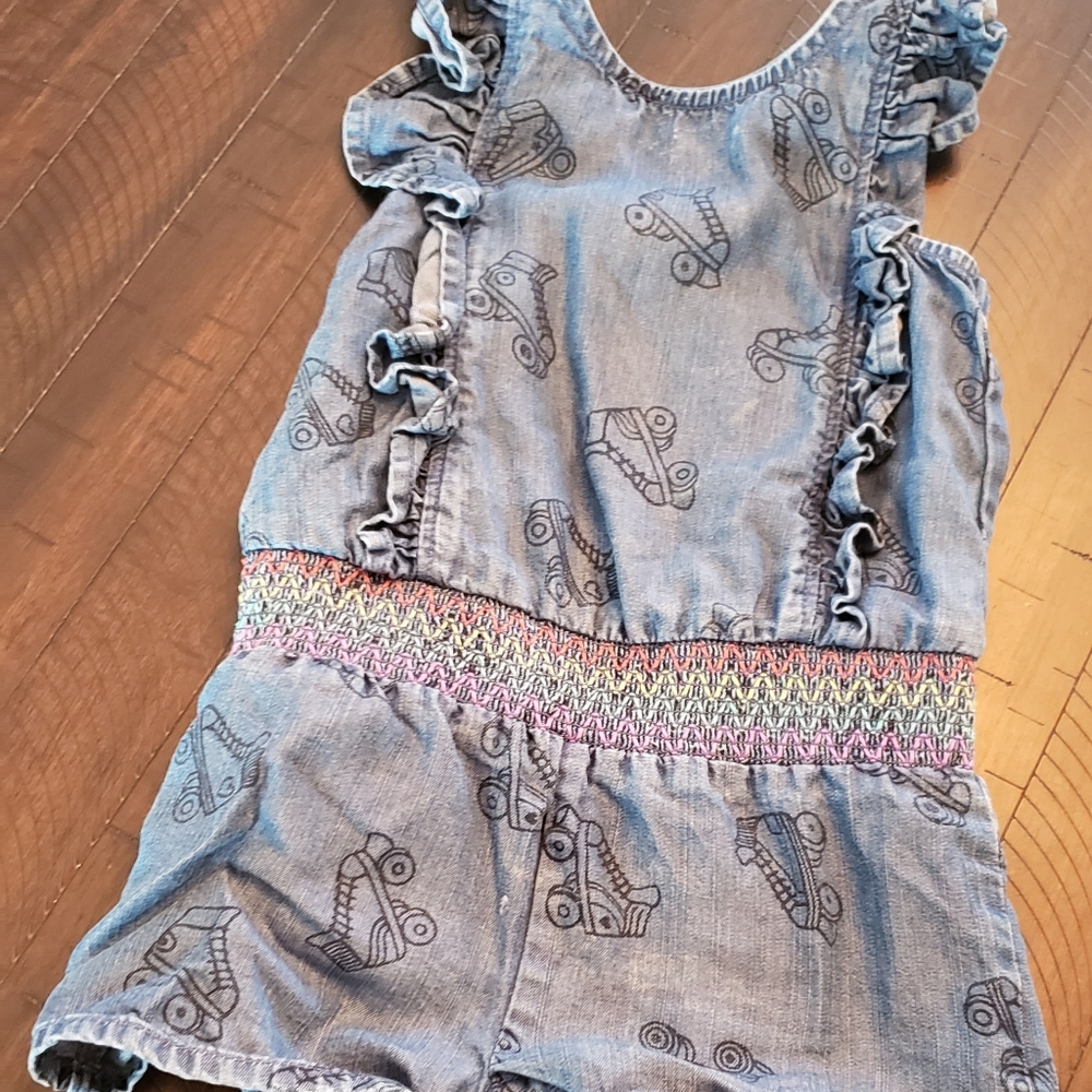 Cat & Jack Jean Romper